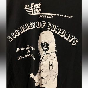 Jon Bon Jovi Retro Style t-shirt (Jon Bongiovi & The Wild Ones) XL.